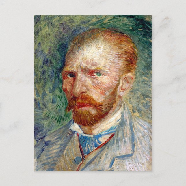 Självporträtt av Vincent van Gogh Vykort (Framsida)