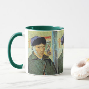 Självporträtt, Bandaged Ear av Vincent van Gogh Mugg
