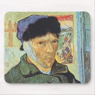 Självporträtt, Bandaged Ear av Vincent van Gogh Musmatta