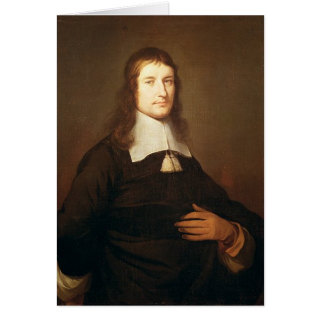 Självporträtt c.1625 hälsningskort (Framsidan)