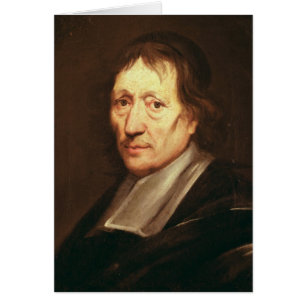 Självporträtt c.1672 hälsningskort