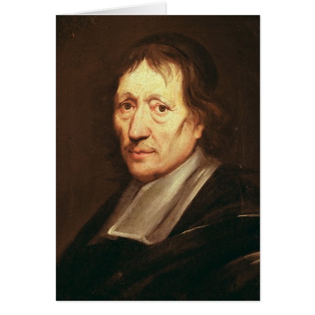 Självporträtt c.1672 hälsningskort (Framsidan)