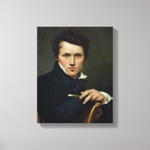 Självporträtt c.1818 canvastryck