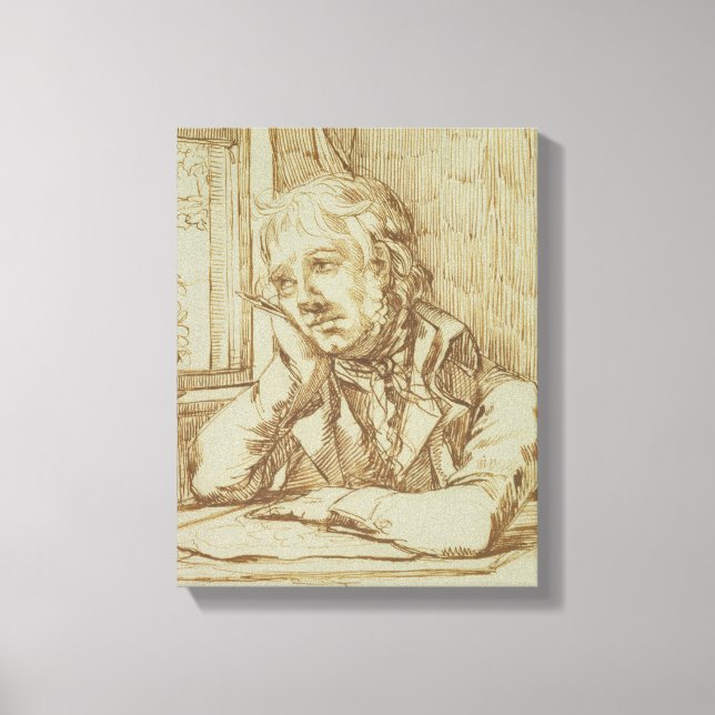 Självporträtt Canvastryck (Framsida)