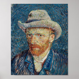 Självporträtt de Van Gogh Poster