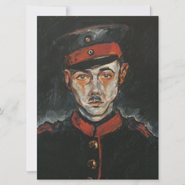 Självporträtt (från Walter Gramatté) Kort (Framsida)