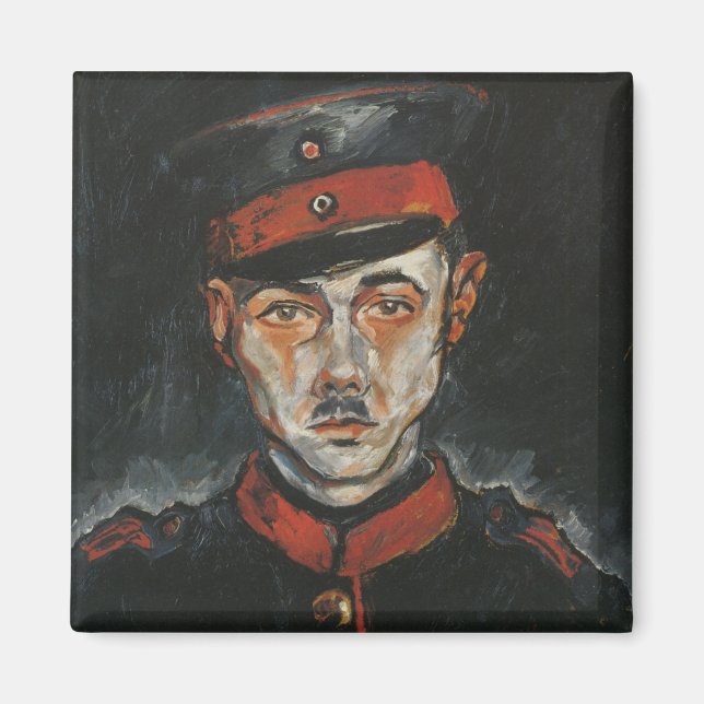 Självporträtt (från Walter Gramatté) Magnet (Framsidan)