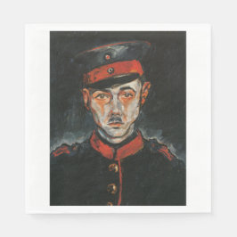 Självporträtt (från Walter Gramatté) Pappersservett