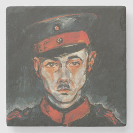 Självporträtt (från Walter Gramatté) Stenunderlägg