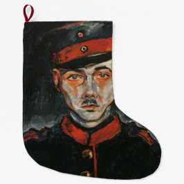 Självporträtt (från Walter Gramatté) Stor Julstrumpa