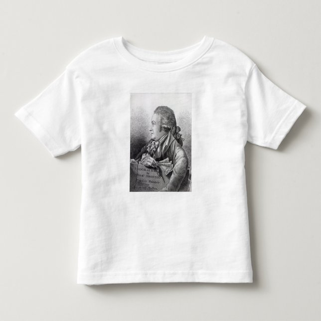 Självporträtt frontispiece till hans 'bok av t shirt (Framsida)