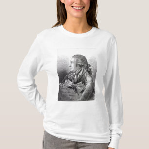 Självporträtt frontispiece till hans 'bok av tee shirt