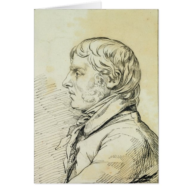 Självporträtt Hälsningskort (Framsidan)