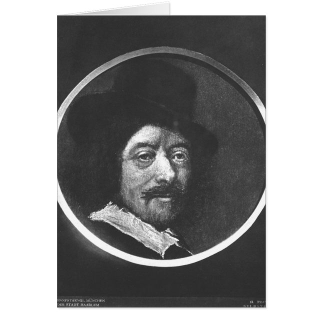 Självporträtt Hälsningskort (Framsidan)