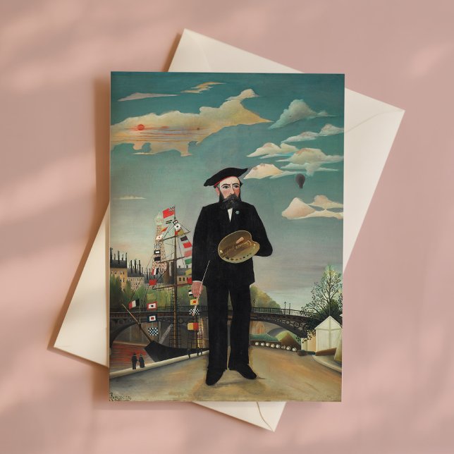 Självporträtt | Henri Rousseau Kort (Skapare uppladdad)