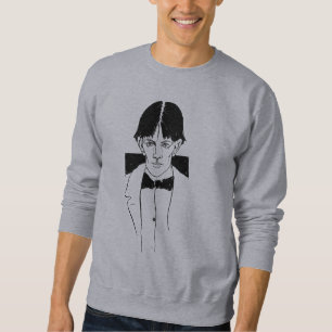 Självporträtt i Artist, Aubrey Beardsley Lång Ärmad Tröja