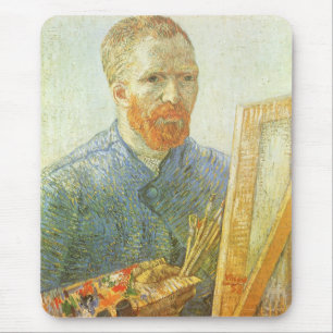 Självporträtt i Easel, Vincent van Gogh Musmatta
