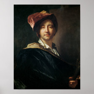 Självporträtt i en Turban, 1700 Poster