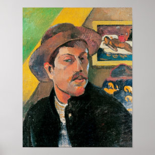 Självporträtt i Hat, 1893-94 Poster