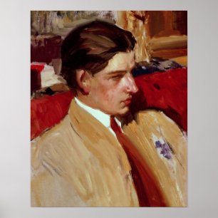 Självporträtt i profil poster