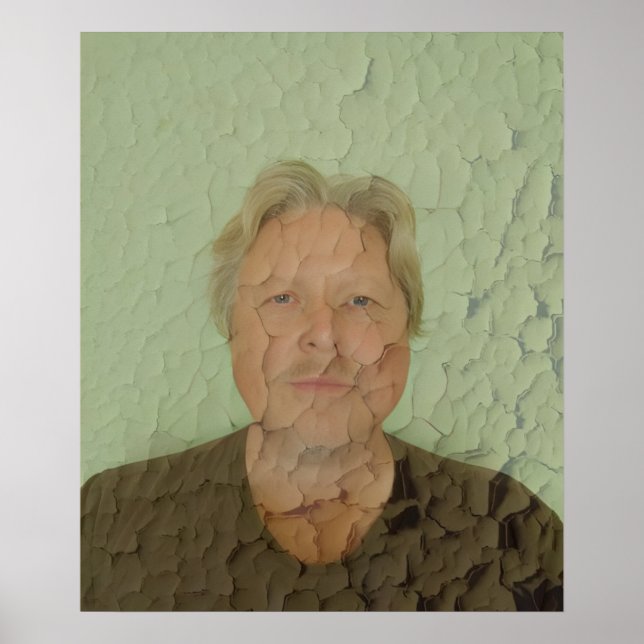 Självporträtt - Ken Gage Art Poster (Framsidan)