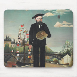 Självporträtt Landskap 1890, Henri Rousseau Musmatta