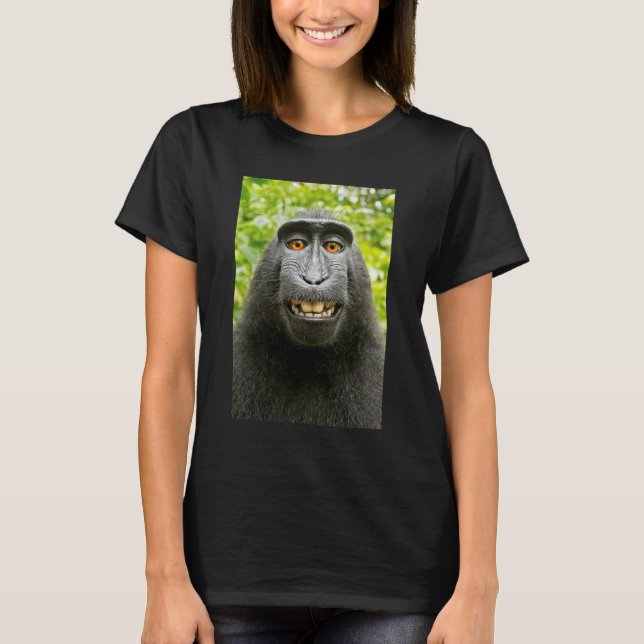 Självporträtt med apa t shirt (Framsida)