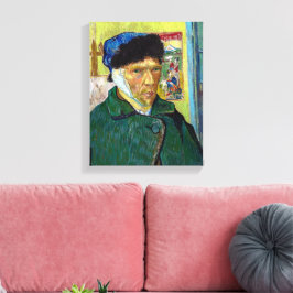 Självporträtt med förbundet öra | Van Gogh | Canvastryck