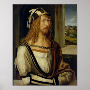 Självporträtt med handskar, 1498 poster