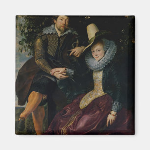 Självporträtt med Isabella Brandt Magnet