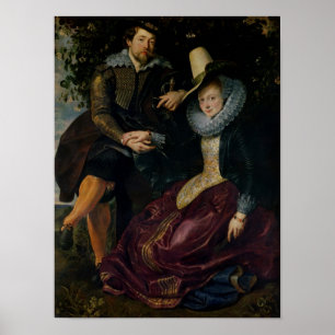 Självporträtt med Isabella Brandt Poster