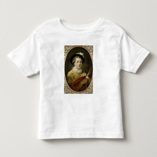 Självporträtt med paletten t-shirt (Framsida)