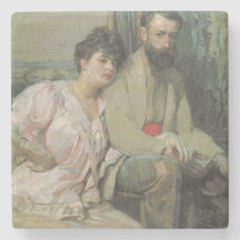 Självporträtt med sin fru (av Frantisek Kupka)