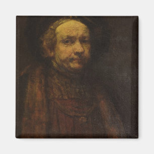 Självporträtt som en gamal man, c.1664 (olja på magnet