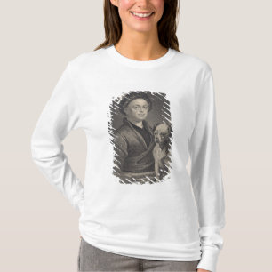 Självporträtt som inristas av J. Mollison T-shirt