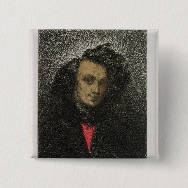 Självporträtt som kläs för 'Hernani Knapp (Framsida)