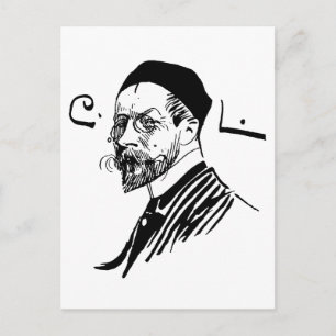 självporträtt till Artist Carl Larsson 1891 Vykort