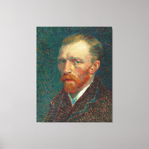 Självporträtt till Vincent Van Gogh (1887) Canvastryck
