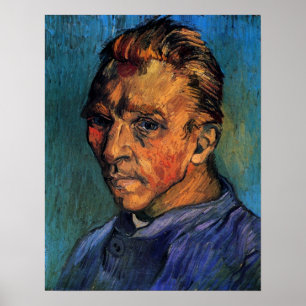 Självporträtt utan skägg av Vincent van Gogh Poster