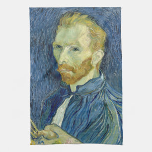 Självporträtt Vincent van Gogh Kökshandduk