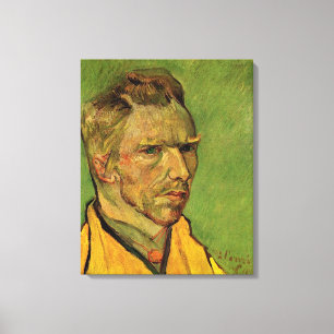 Självporträtt, Vincent van Gogh. Oljesmärta i port Canvastryck