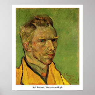 Självporträtt, Vincent van Gogh. Poster