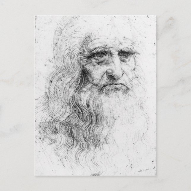 Självporträtt Vykort (Framsida)