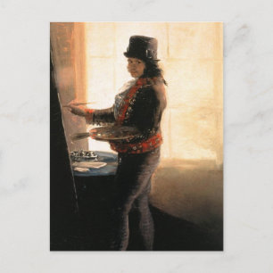 självporträtt Workshop - Francisco de Goya Vykort