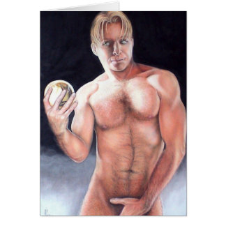 Självporträtt: www.AriesArtist.com Hälsningskort