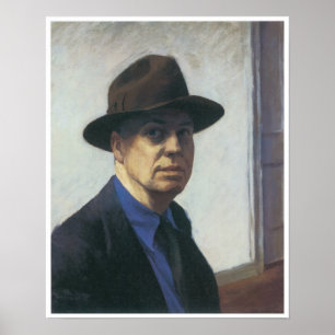 SjälvporträttEdward Hopper Poster