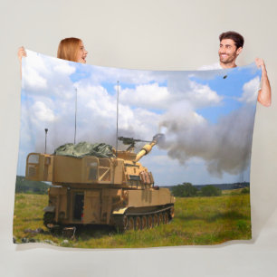 SJÄLVPROPELLED HOWITZER - M109 Paladin Fleecefilt