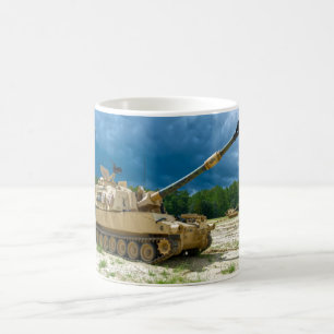 SJÄLVPROPELLED HOWITZER - M109 Paladin Kaffemugg