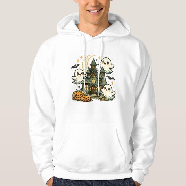 Självrädd men söt hoodie (Framsida)