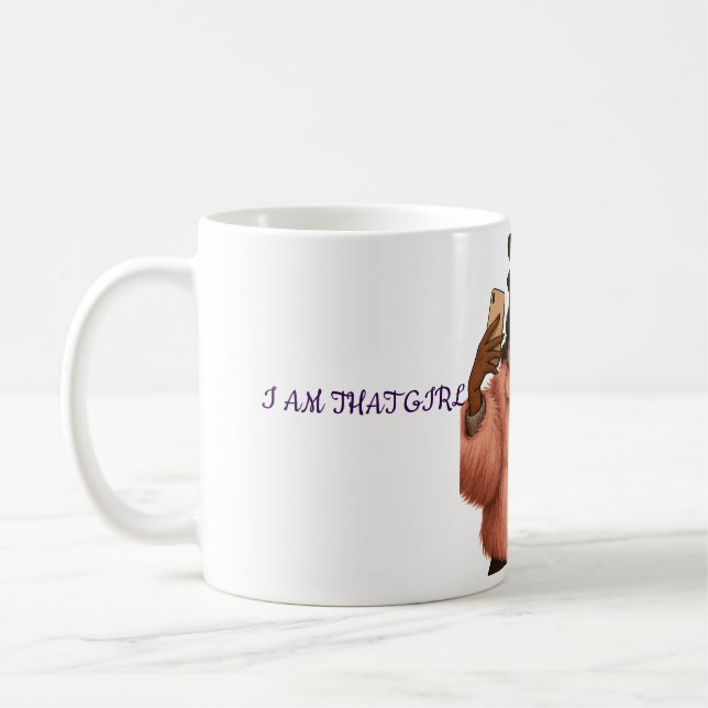 Självsäker chef chic-mugg kaffemugg (Vänster)